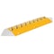 Vestil Steel, 15-1/4 in Height, 2 in Length, Yellow TSPIKE-39 - alternate 2